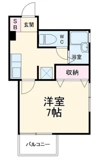 ポンテリブロ【2階】の間取り