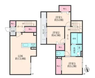 BLOOM COURT【2階】の間取り