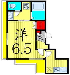 ヘーベルメゾン北綾瀬【4階】の間取り