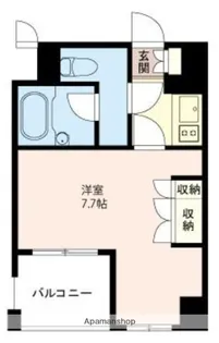 エスティメゾン浅草駒形【7階】の間取り