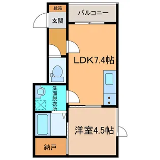 TOWN Seiryou(セイリョウ)【3階】の間取り
