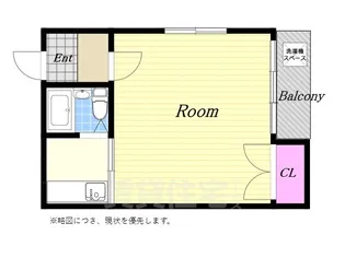 シティライフ大正【3階】の間取り