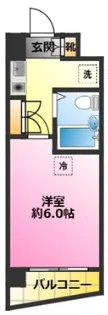 ガーラ武蔵小杉【8階】の間取り