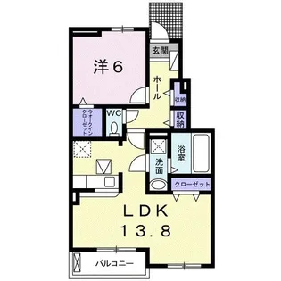 エターナリーII【1階】の間取り