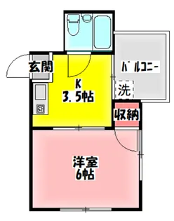 クレールOTY【3階】の間取り