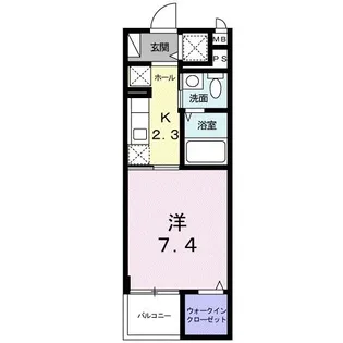 ライルエフ・青葉【3階】の間取り