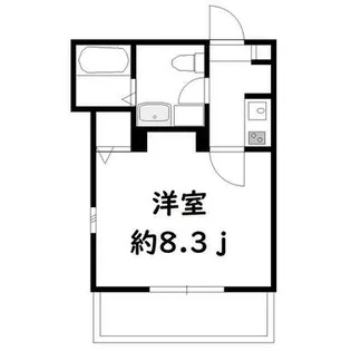ミルトンキーンズII【1階】の間取り