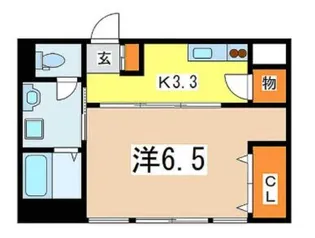 上池袋2丁目ペット可マンション【2階】の間取り