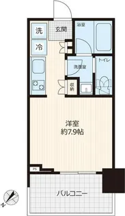 Brillia Tower浜離宮【15階】の間取り