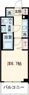 THE PASEO新小岩【12階】の間取り