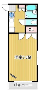 エトワール矢城C棟【3階】の間取り