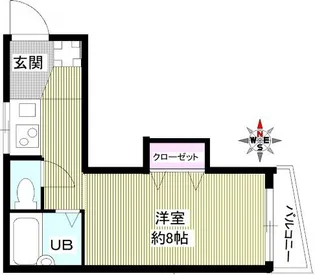 アルス下北沢【1階】の間取り
