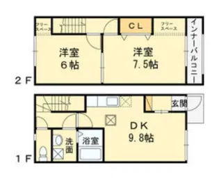 グレイス加茂A棟の間取り