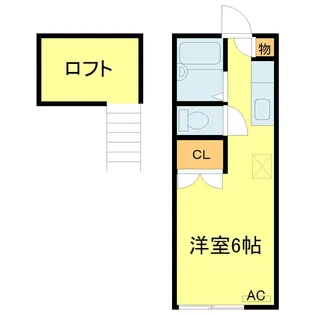 ネイビーハイツ【1階】の間取り