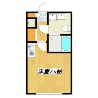星野ビル【4階】の間取り