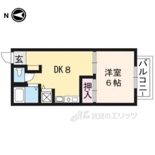 セジュールコスモス【2階】の間取り