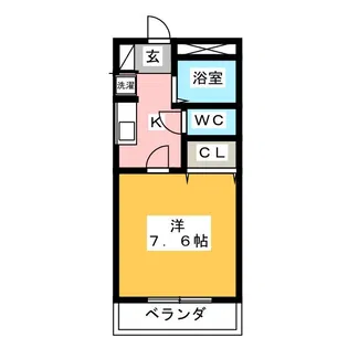 メディアエイト【2階】の間取り