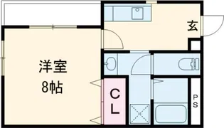メゾン青龍館【4階】の間取り