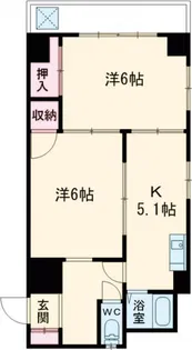 エスポアール【4階】の間取り