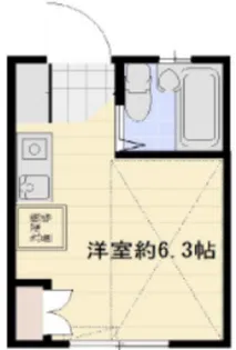 パストラル八坂 A棟【2階】の間取り