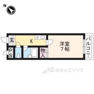 RISEUP【3階】の間取り