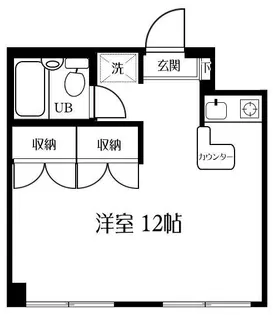 OMレジデンス八王子【1階】の間取り