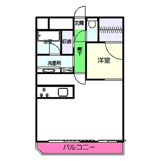 コ-トスタシオ【3階】の間取り