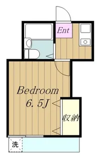 不器ハイツ【2階】の間取り