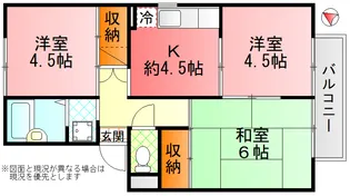シーアイハイツ【2階】の間取り