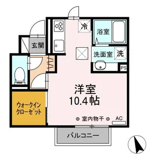 WAKAKUSA・KOUYA【1階】の間取り