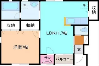 ひきだM5【1階】の間取り