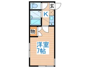 ヴェラノーバ双葉I【1階】の間取り