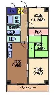 武藤ビル【3階】の間取り