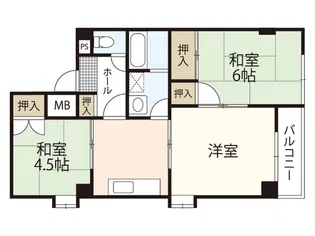 サニーライフ高須【3階】の間取り