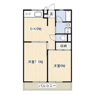 サンクレスト【3階】の間取り