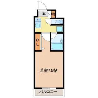 IB.はら【6階】の間取り