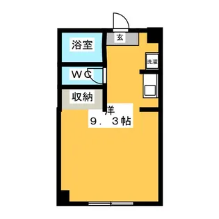 ミューズイン上六名【2階】の間取り