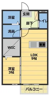 シャルマン高茶屋【1階】の間取り