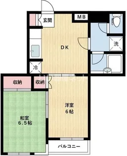 浜町中川ハイム【3階】の間取り