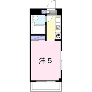 プラザドゥディーンA【2階】の間取り