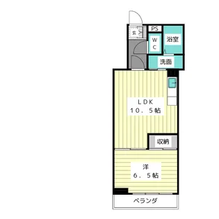 CHARITE星ヶ丘【7階】の間取り
