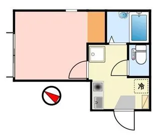 1Kの間取り画像