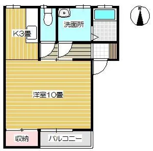 グリンハイムIV【2階】の間取り