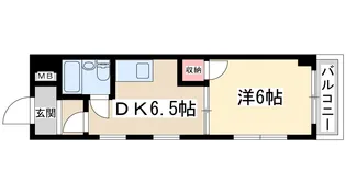 プロヴァンス【5階】の間取り