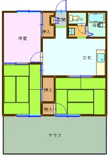 プレジール東海【2階】の間取り