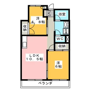 豊田ビル【2階】の間取り