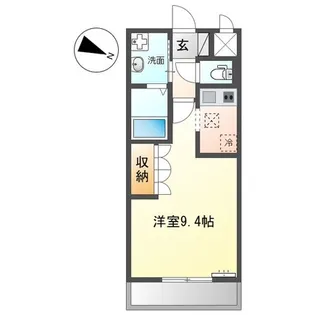 ラ フォルテ【1階】の間取り