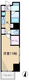 東京都文京区本駒込3【マンション】の間取り