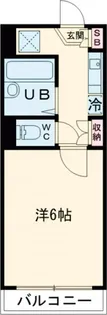 1Kの間取り画像