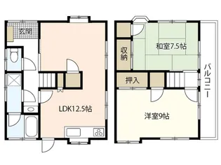 広島県広島市西区井口1【一戸建】の間取り